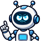 Робот Кеша предупреждает